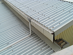 折板(折半)屋根 　イメージ